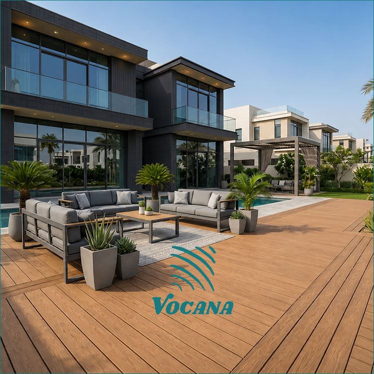 Sàn composite cho sân thượng thương mại Đông Nam Á